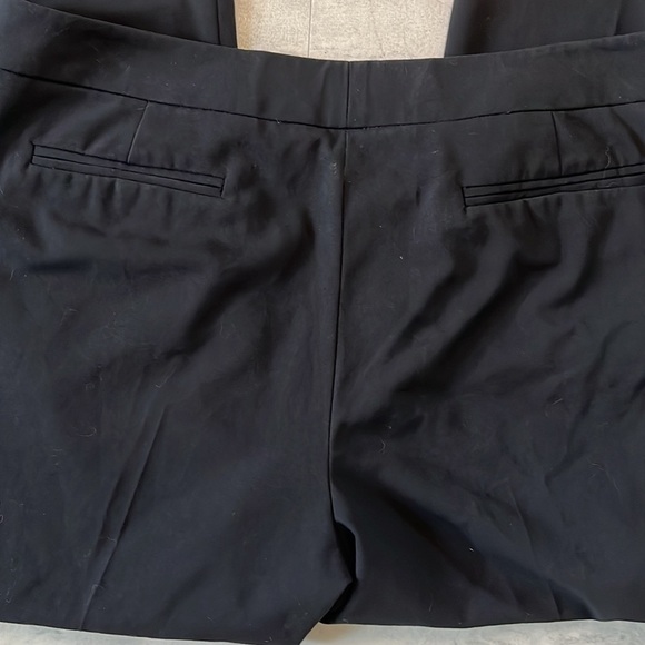 Tahari Arthur S. Levine dress pants Black mid rise flare leg NWOT Size 16 - Picture 9 of 11